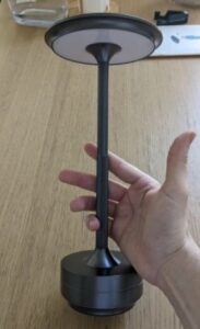 Table Lamp For Bedroom Chargeable LED Touch Switch photo review