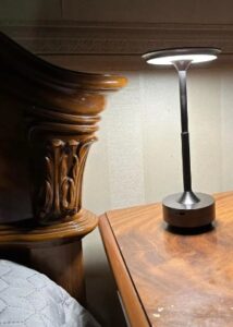 Table Lamp For Bedroom Chargeable LED Touch Switch photo review